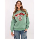 My Red Lips Sweatshirt-EM-BL-617-15.55P-pistachio | Shoptok.si