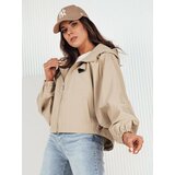 DStreet Women's oversize jacket CATRAL, dark beige, Cene