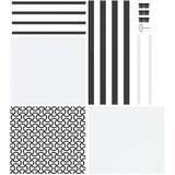 Staklena vrata Rezbarija Crna 83 x 3,5 x 201,5 cm Aluminij | shoptok.hr
