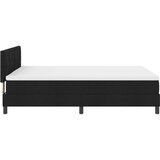  Postelja boxspring z vzmetnico Črna 160 x 200 cm blago, (5000126818) | Shoptok.si