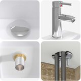  Set namještaja za kupaonicu 3 kom. Hrast sonoma | shoptok.hr