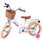 Volare dječji bicikl Excellent 14″ bijele boje | shoptok.hr