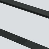vidaXL Drsna vrata z opremo črna 76x205 cm ESG steklo | Shoptok.si