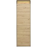 Voleo GARDEROBNA OMARA črna, barve hrasta | Shoptok.si