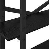  Polica Crni hrast 100 x 33 5 x 178 cm Konstruirano drvo | shoptok.hr