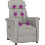  Massagerica Svijetlo siva 96,5 x 70,5 x 95 cm Mikro Vlakna | shoptok.hr