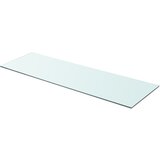 vidaXL Polica Prosojno Steklo 90x30 cm, (20622626) | Shoptok.si