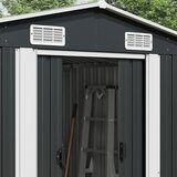  Vrtno spremište antracit 257 x 779 x 181 cm pocinčani čelik | shoptok.hr