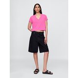 GAP Linen crop t-shirt - Women's | shoptok.hr