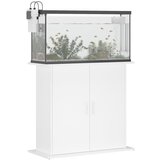  Stalak za akvarij bijeli 81 x 36 x 73 cm od konstruiranog drva | Eponuda.com