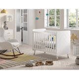 Vipack Bela otroška posteljica iz masivnega bora 60x120 cm BILLY – | Shoptok.si