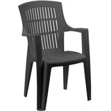  Plastična stolica Arpa antracit 60x62x89 cm | shoptok.hr