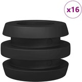  Stol za nogomet Bumperi 3 x 3 x 2 cm &amp;Scaron;ipka 16 pcs Crna Slike