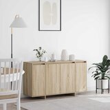  Kreveta Sonoma hrast 135 x 41 x 75 cm Konstruirano drvo | shoptok.hr
