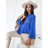 DStreet Sweter damski oversize GAIA niebieski | shoptok.hr