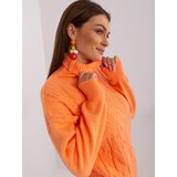 Wool Fashion Italia Sweater-AT-SW-23401.97P-Light Orange | Shoptok.si