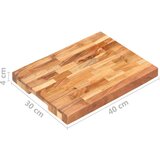  Daska za rezanje 40 x 30 x 4 cm od masivnog bagremovog drva | shoptok.hr