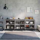  Komode 3 kom boja hrasta 60 x 35 x 70 cm od konstruiranog drva | Eponuda.com