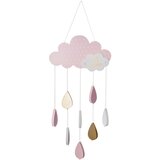 Atmosphera viseći ukras Cloud 24x1,2x60 cm MDF rozi | shoptok.hr