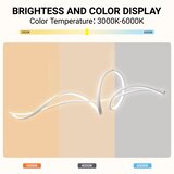 Brilagi LED prigušiva luster na sajli SIGNATURE LED/55W/230V 120x23 cm bela + daljinski upravljač | Eponuda.com