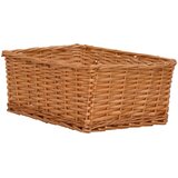  4-dijelni set uklapajućih košara od vrbe smeđi | shoptok.hr