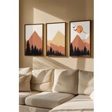Wallity uramljena slika Artvmodel28, 33x48 cm, 3 dela | ePonuda.com