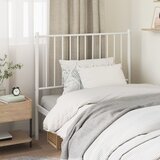 vidaXL Kovinsko vzglavje belo 90 cm Cene