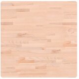 Stolna ploča 70 x 70 x 1,5 cm četvrtasta od masivnog drva bukve | shoptok.hr