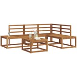  Set vanjskih sofa 5 Komad Prirodna Čvrsto drvo akacije | Eponuda.com
