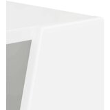 Bočna polica Bijelo 33 x 32 x 100 5 cm Konstruirano drvo - Bijelo 100 5 cm | shoptok.hr