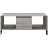  Klubska mizica siva sonoma 90x50x36,5 cm inženirski les, (20712197) | Shoptok.si