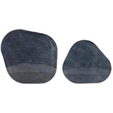 BIZZOTTO Antracitno sive kovinske mizice v kompletu 2 ks 59x60 cm Kalinda – | Shoptok.si