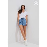 Marisse Women's Shorts L-Sh-4016 D.Blue Cene