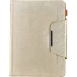 Preklopni bleščeč etui za iPad 10.2 (2021-2019) z magnetnim zapiranjem in funkcijo stojala, zlat, (5000139297)