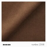 Rodier Rjava žametna raztegljiva sedežna garnitura 256 cm Rene – | Shoptok.si