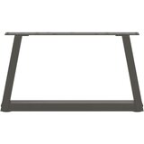  Noge za klub stolić V-oblika 2 kom antracit 50 x (30-31,3) cm čelik | shoptok.hr