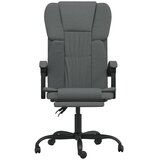  Uredski naslonjač od tkanine tamnosivi | shoptok.hr