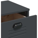  Komoda VIKEN antracit siva 80 x 40 x 80 cm od masivne borovine | shoptok.hr