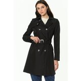 Dewberry Z6642 WOMEN'S TRENCH COAT-BLACK Cijene