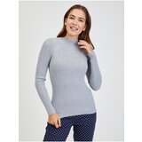 Orsay Light gray women's ribbed sweater - Ladies | Shoptok.si