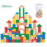 Tooky Toy drvene kocke 100kom