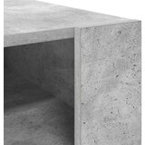  Klubska miza Betonsko siva 66 x 53 x 45 cm Konstruiran les, (5000121314) | Shoptok.si