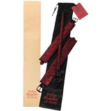 Fifty Shades of Grey Petdeset odtenkov sive - Podaljšek za noge z okovi (črno-rdeč) | Shoptok.si