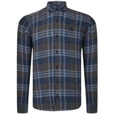 Dewberry G709 MEN'S SHIRT-PATTERNED COFFEE-LACİVERT | Shoptok.si