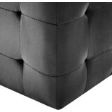  Noćni ormarići 2 kom crni 30 x 30 x 30 cm od baršunaste tkanine | Eponuda.ba