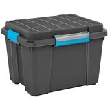 Keter plastična kutija (34 x 49,5 x 39 cm, 45 l, Antracit) cijene
