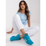 RUE PARIS Sweatpants-RV-DR-7461.03-white | Shoptok.si