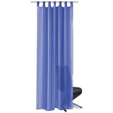 Furnova Prosojne zavese 2 kosa 140x175 cm kraljevsko modre barve, (21918203) | Shoptok.si