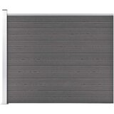 PANEL za ogradu WPC 175 x 146 cm sivi | Eponuda.com