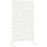  Zaslon za privatnost Bijelo 100 x 50 x 180 cm Čelik | Eponuda.ba